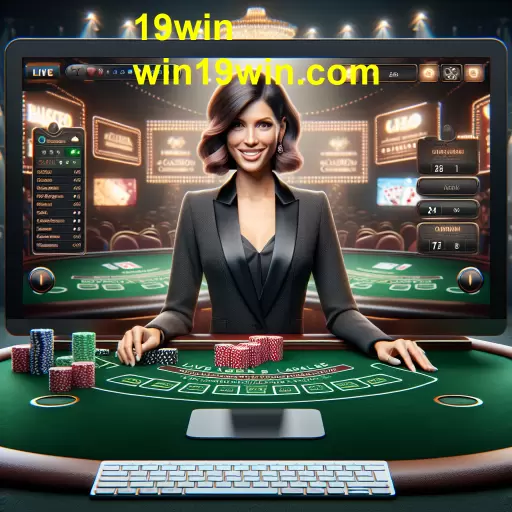 A Experiência Imersiva do Cassino ao Vivo no 19win